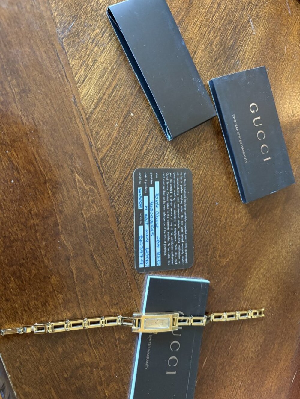 Gucci watch